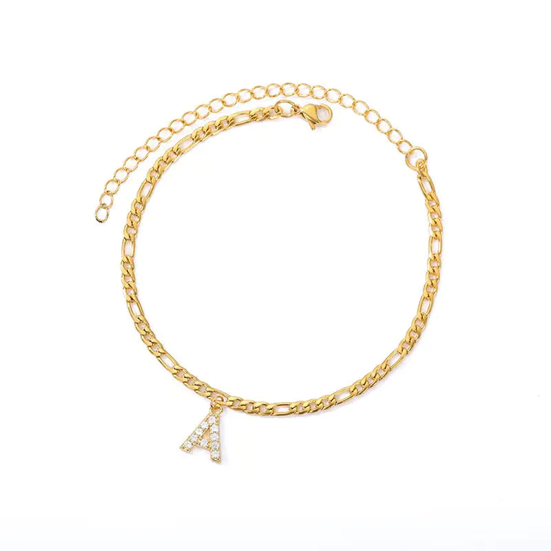 Ventico Initial Anklet