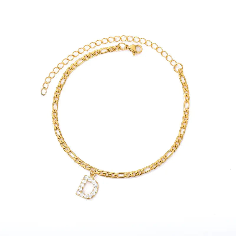 Ventico Initial Anklet