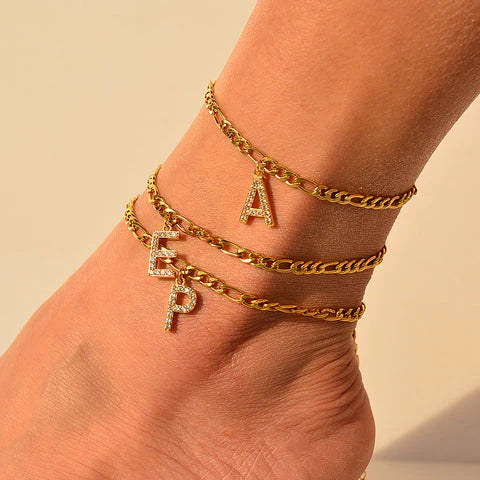 Ventico Initial Anklet