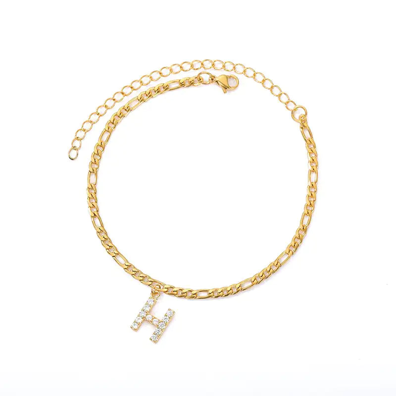 Ventico Initial Anklet