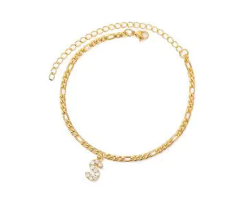 Ventico Initial Anklet