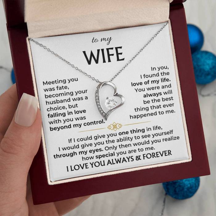 “To My Wife – Always & Forever” Necklace