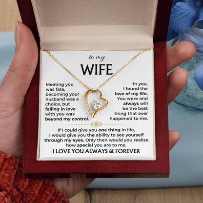 “To My Wife – Always & Forever” Necklace